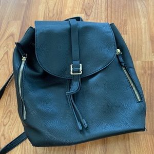 Topshop black backpack